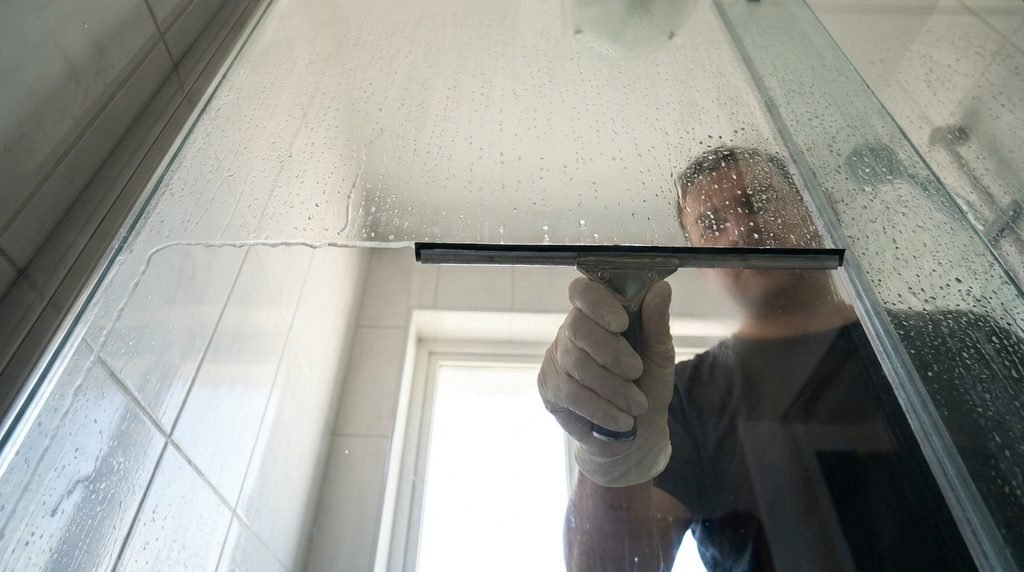 magnific__prompt-hand-using-a-squeegee-to-pull-water-down-a-__24080