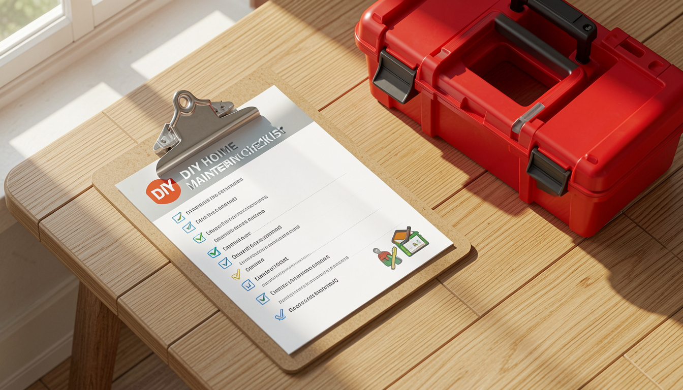 DIY Home Maintenance Checklist
